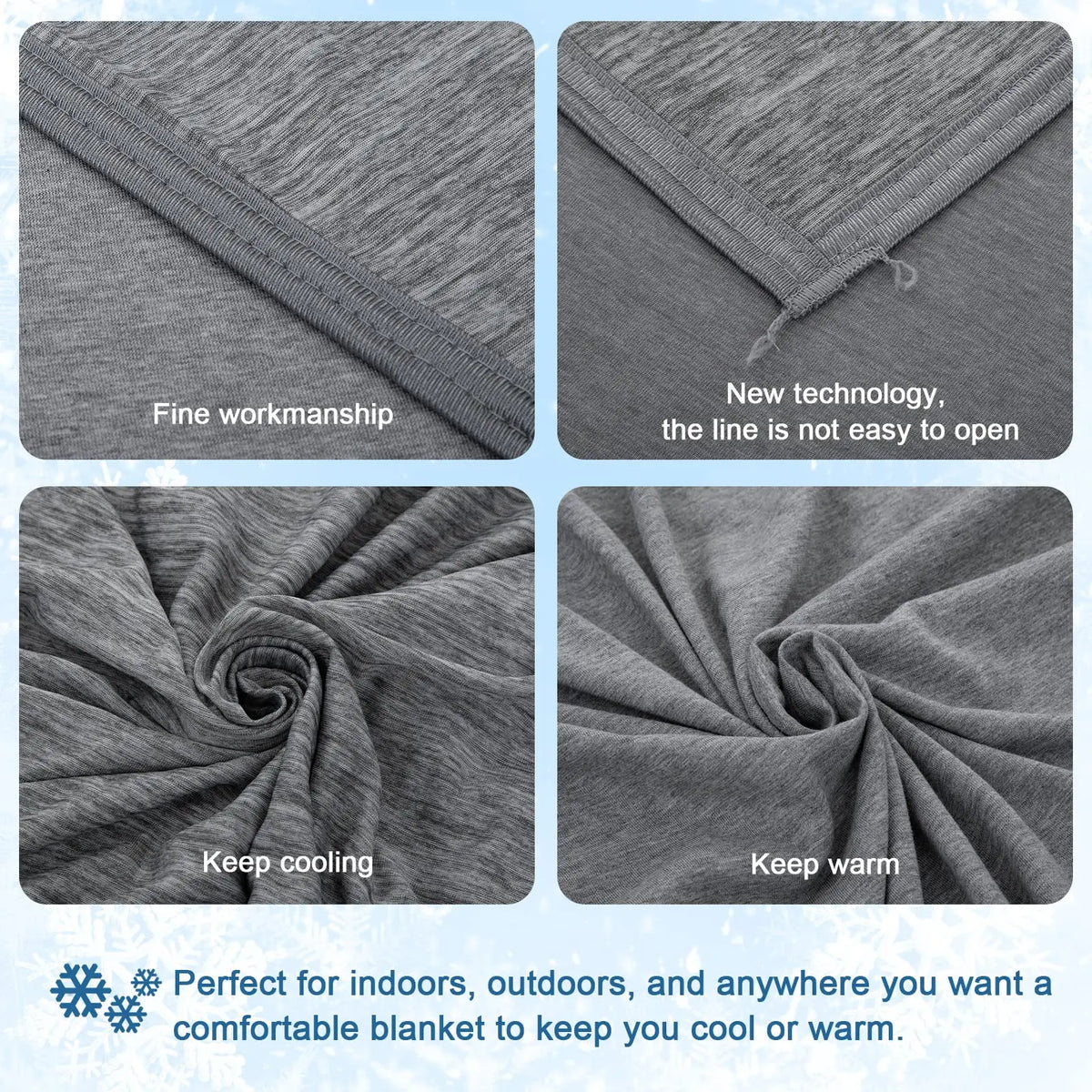 2023 New Cooling Blankets Smooth Air Condition Comforter Lightweight Summer Quilt Cool Feeling Fibre Skin-Friendly Breathable